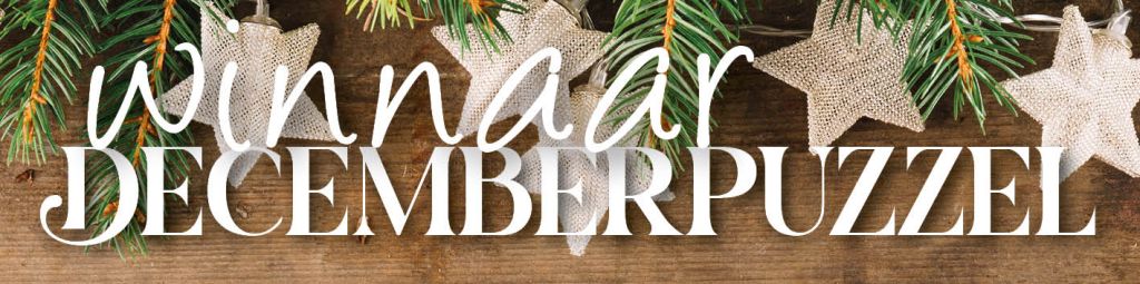 Decemberpuzzel-winnaar